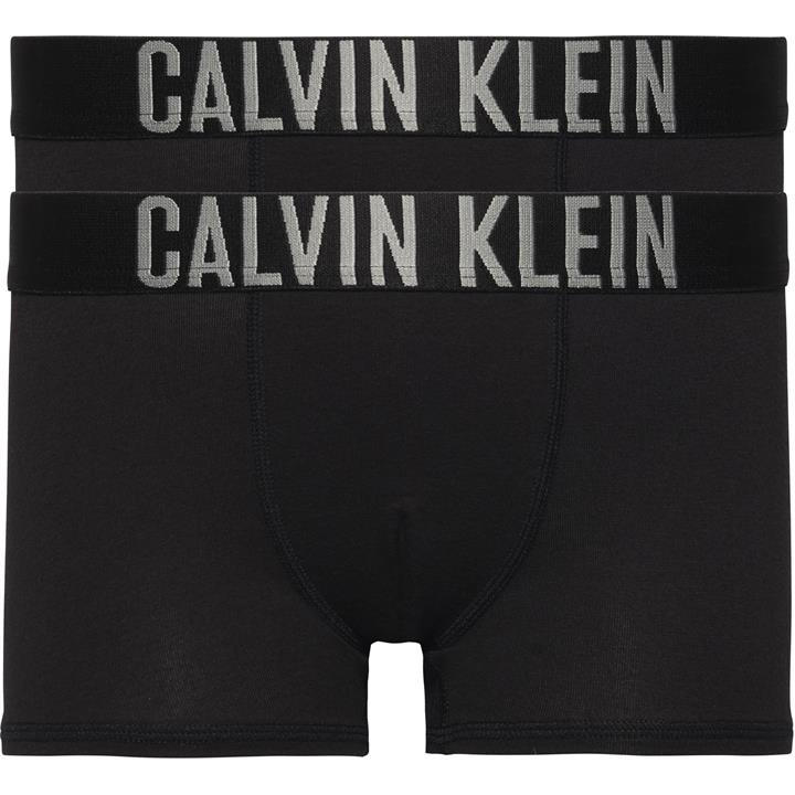 Calvin Klein Boys Black 2 Pack Boxer Shorts in Size 13 - 14 Years, Sports Direct