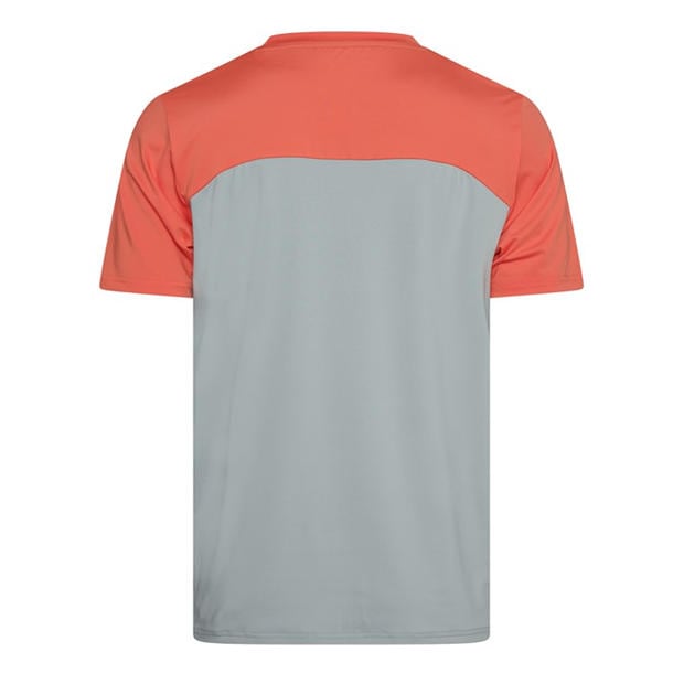 Coral/Lght Grey - OEX - Men's Flynn T-Shirt and Shorts Set