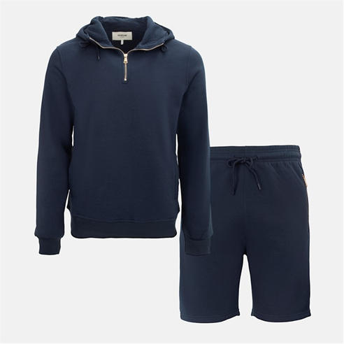 Firetrap - Hood Shirt and short Set Mens