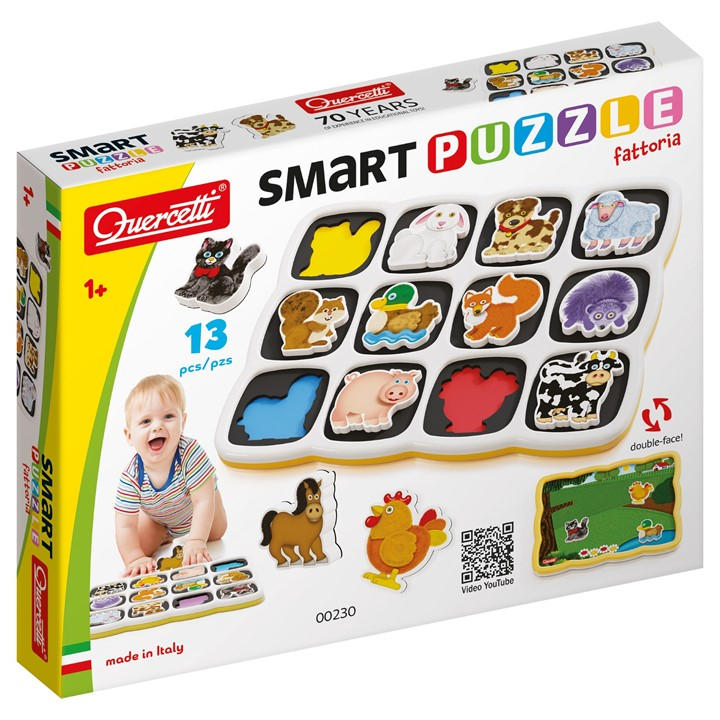 Quercetti  Kids  Smart Puzzle Farm, Sports Direct