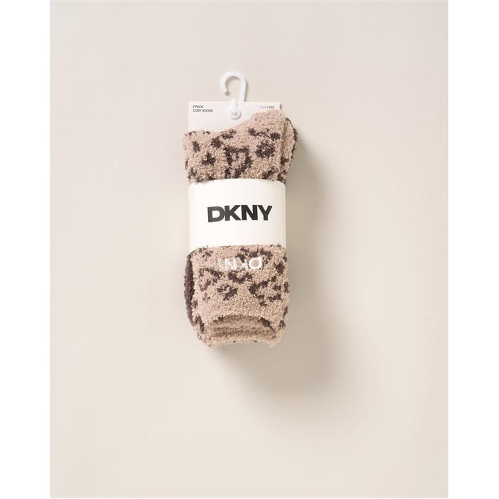 Dkny Girls Beige Kids' Crew Socks in Size 15 - 16 Years, Sports Direct