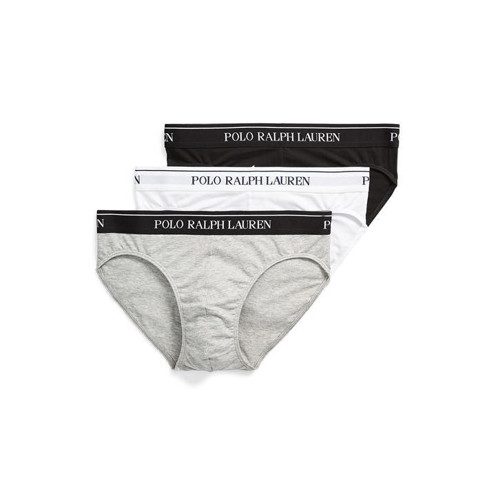 Polo Ralph Lauren Men's Black Cotton 3-Pack Boxer Briefs in Size 2XL, Sports Direct