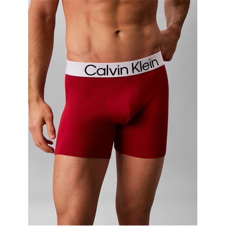 Calvin Klein Men's Red Single Boxer in Size M, Sports Direct