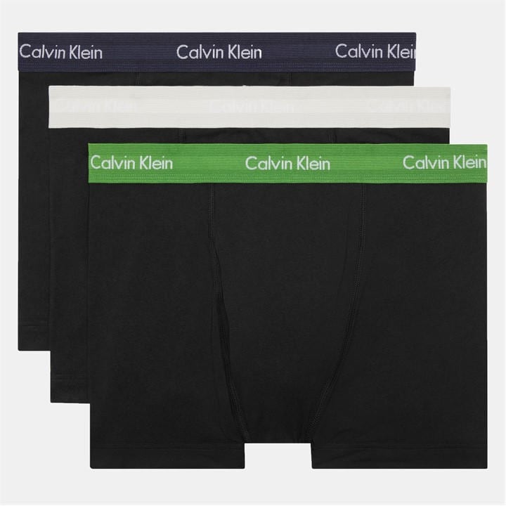Calvin Klein Men's Black 3-Pack Cotton Stretch Boxer Shorts in Size M, Sports Direct