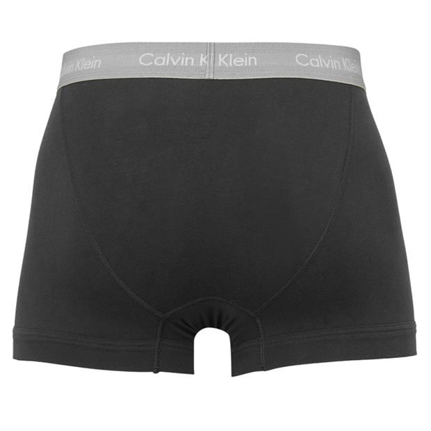 Blk/Gry/BluWB - Calvin Klein - 3-Pack Cotton Stretch Boxer Shorts