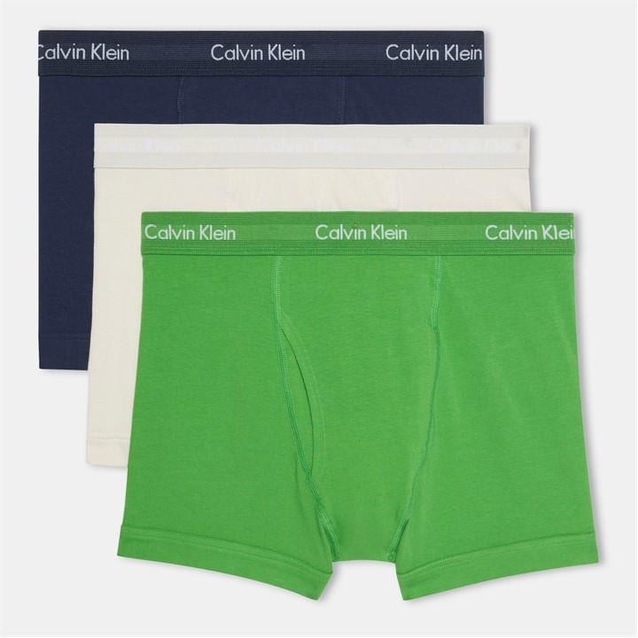Calvin Klein Men'  3-Pack Cotton Stretch Boxer Shorts in Size S, Sports Direct