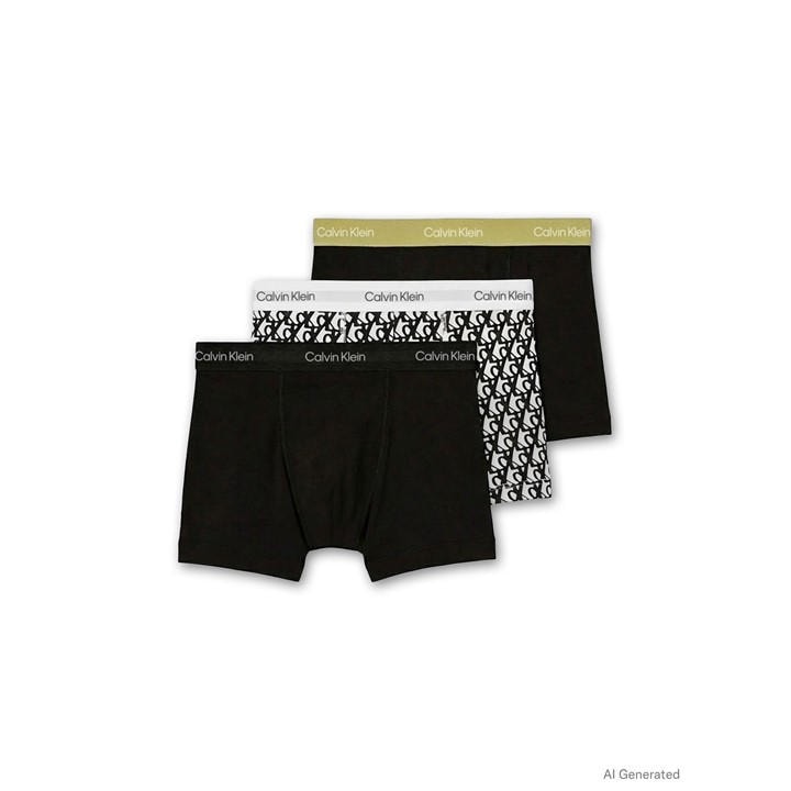 Calvin Klein Men's Black 3-Pack Cotton Stretch Boxer Shorts in Size XL, Sports Direct