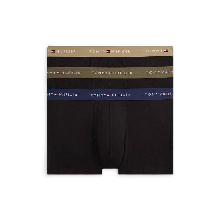 Tommy Hilfiger Men's  3-Pack Logo Waistband Trunks in Size M, Sports Direct