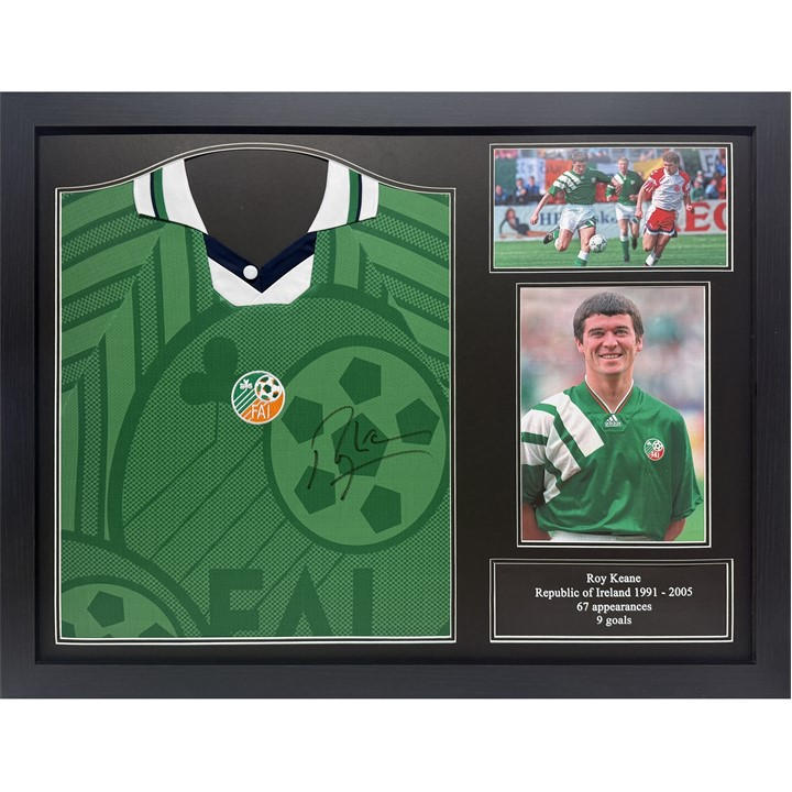 Ireland    Roy Keane Signed  Shirt, Football by AllStarSignings Ltd, Sports Direct