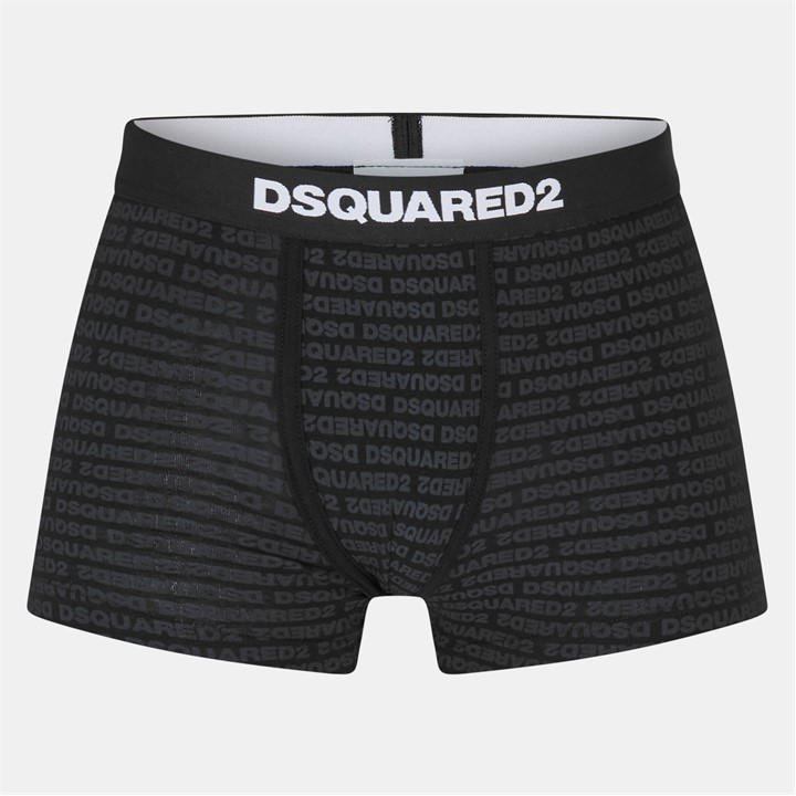 Dsquared2 Men's Black Breathable Boxers in Size M, Sports Direct