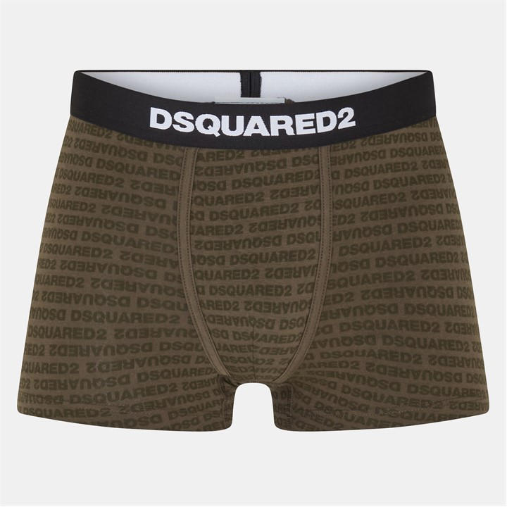 Dsquared2 Men' Green Breathable Boxers in Size S, Sports Direct