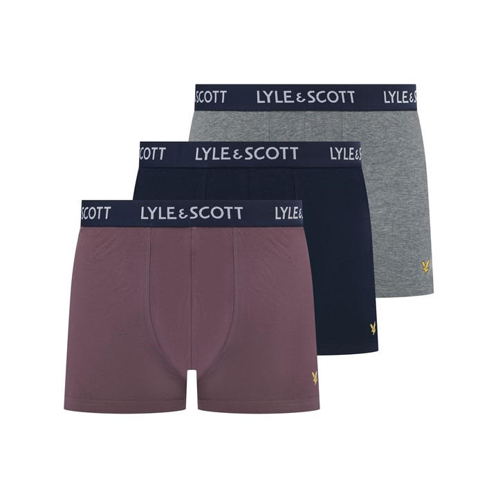 Lyle And Scott Men's  Lyle Barclay 3Pk in Size 2XL, Sports Direct