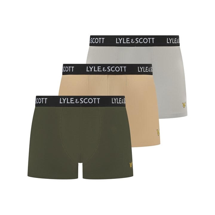 Lyle And Scott Men's  Lyle Barclay 3Pk in Size 2XL, Sports Direct