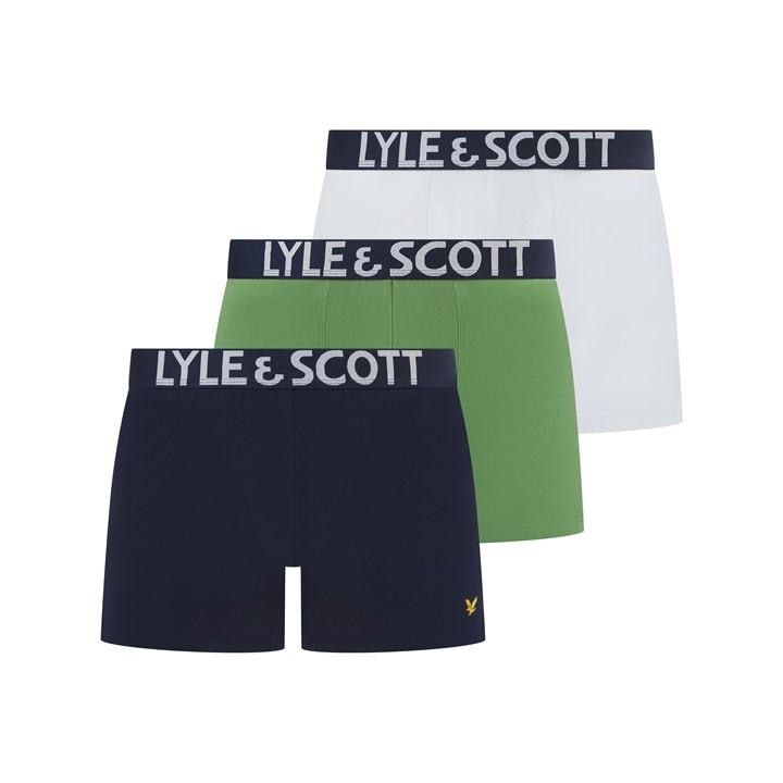 Lyle And Scott Men's  Lyle Daniel 3Pk in Size L, Sports Direct