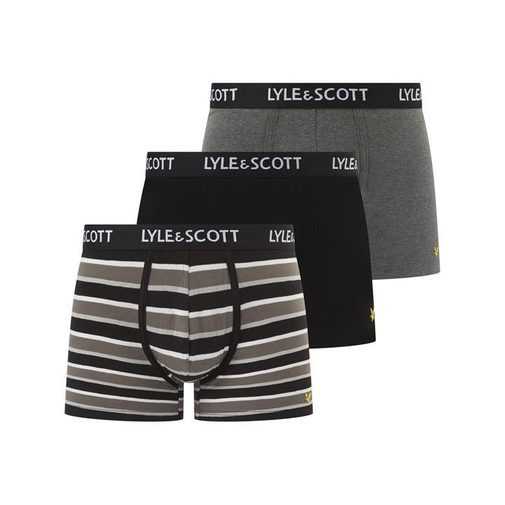 Lyle And Scott Men's  Lyle Ethan 3Pk in Size M, Sports Direct