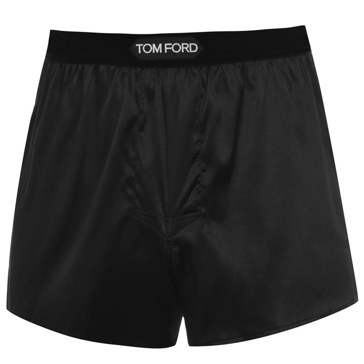 Italy  Men'  Logo Silk Boxers, Football by TOM FORD in Size S, Sports Direct