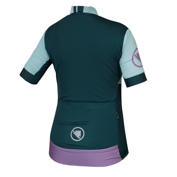 Violet - Endura - FS260 Print Short Sleeve Jersey Ladies