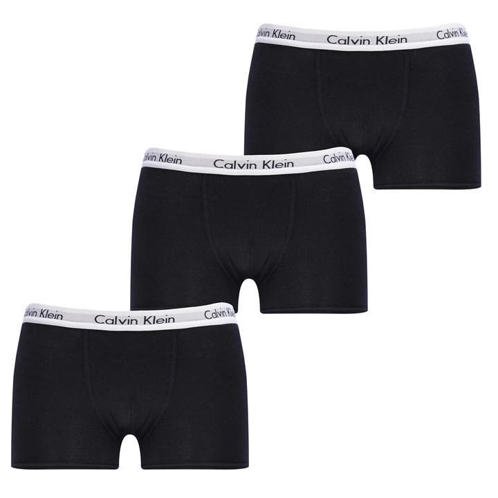 Calvin Klein Boys Black Pack Mc Boxer Shorts Size 11