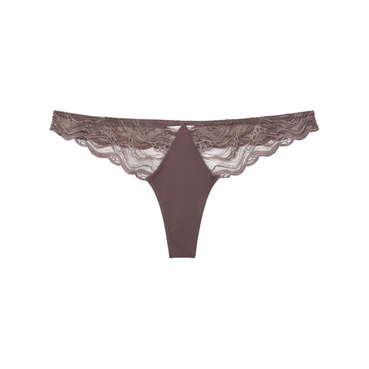 Calvin Klein Women's Green Thong in Size 12, Sports Direct