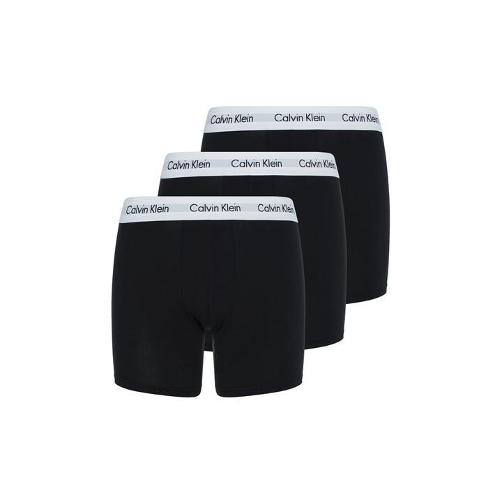Calvin Klein Men' Black Calvinklein 3 Pack Boxer Briefs in Size S, Sports Direct