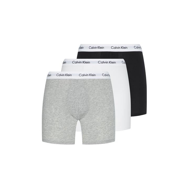Calvin Klein Men's White Calvinklein 3 Pack Boxer Briefs in Size XL, Sports Direct