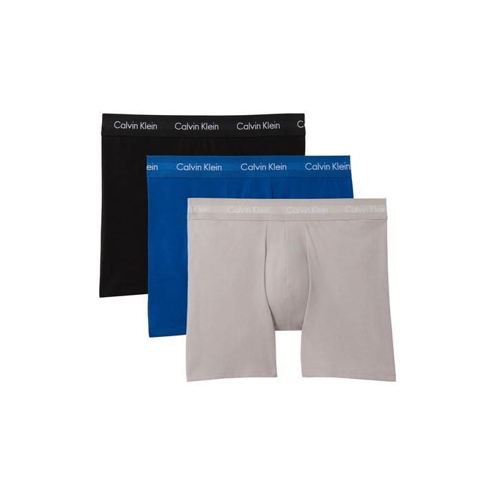Calvin Klein Men' Black Calvinklein 3 Pack Boxer Briefs in Size S, Sports Direct