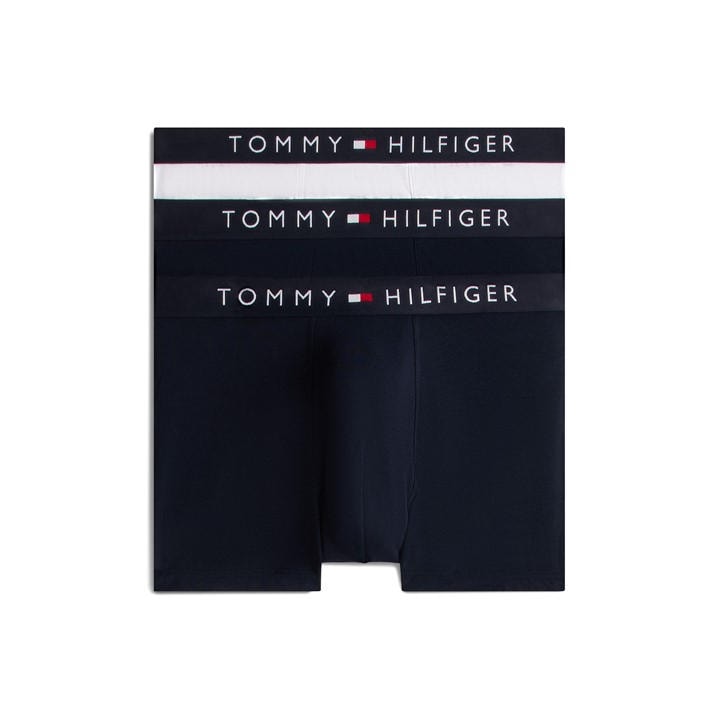 Tommy Hilfiger Men's Blue 3-Pack Trunk & 2-Pack T-Shirt Set in Size M, Sports Direct