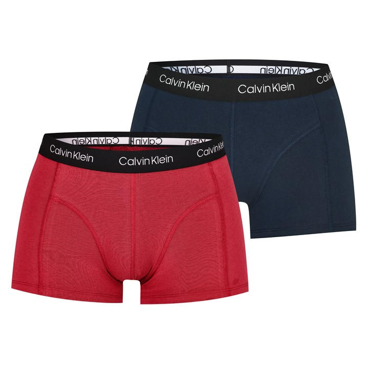 Calvin Klein Men's  365 2 Pack Trunks in Size XL, Sports Direct