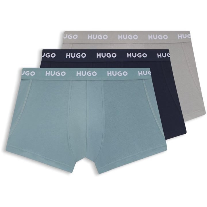 Hugo Men' Blue Trnk Triplet Pk in Size S, Sports Direct