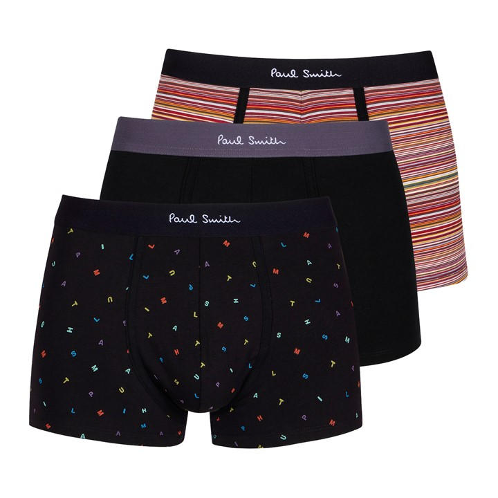 Paul Smith Men'  3-Pack Stamp Aop Boxer Briefs in Size S, Sports Direct