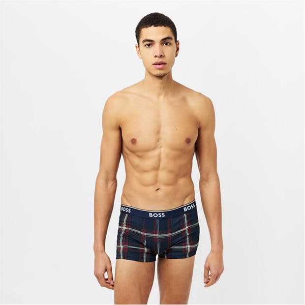 Blk/Blk/Blk 964 - Boss - Mens BOSS Bodywear 3-Pack Boxer Shorts with Logo Detail