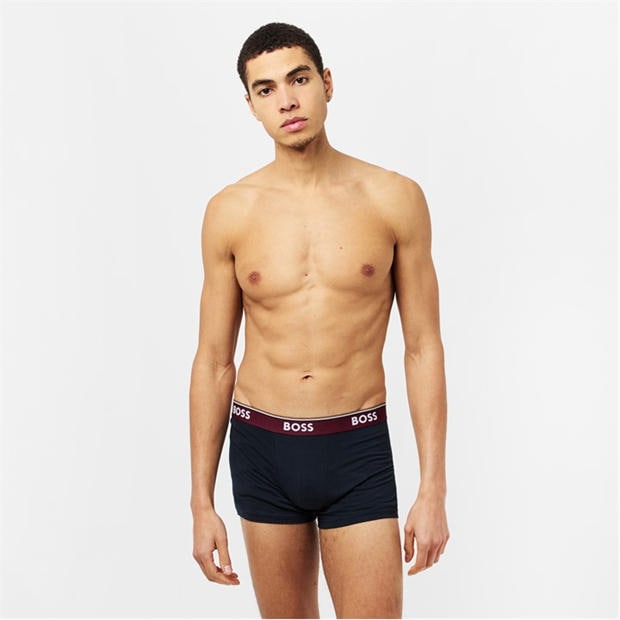 Blk/Blk/Blk 964 - Boss - Mens BOSS Bodywear 3-Pack Boxer Shorts with Logo Detail