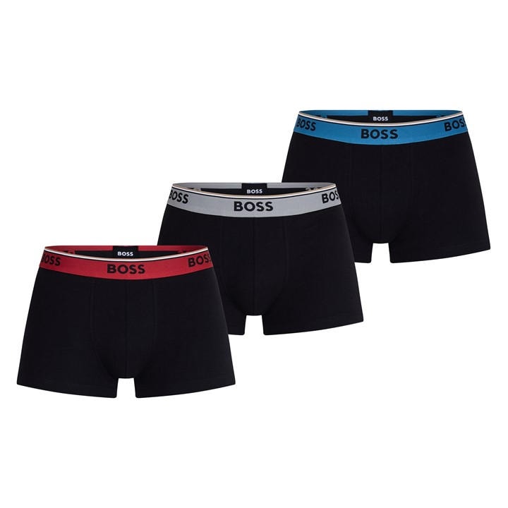 Boss Men's  Bodywear 3-Pack Boxer Shorts With Logo Detail in Size 2XL, Sports Direct
