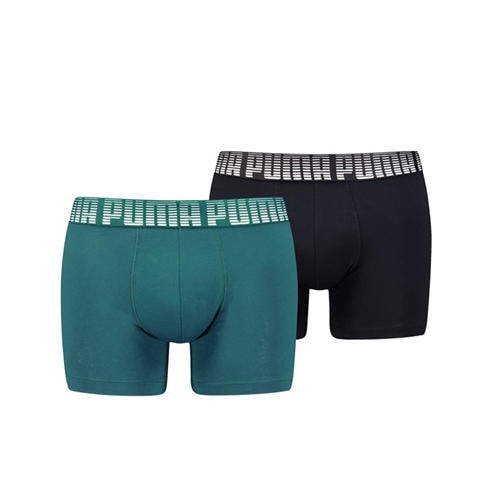 Puma - Men's Gradient Striped Cotton 2 Pack Boxers