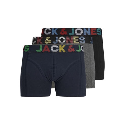 Jack and Jones - Men's Ethan Cotton Trunks 3 Pack
