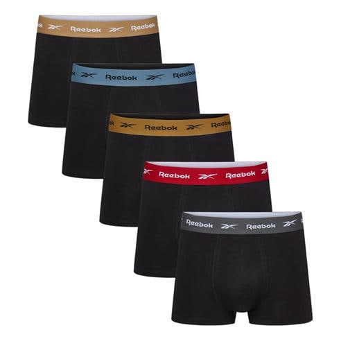 Reebok - Reebok Mens 5 pack Trunks HANCOCK