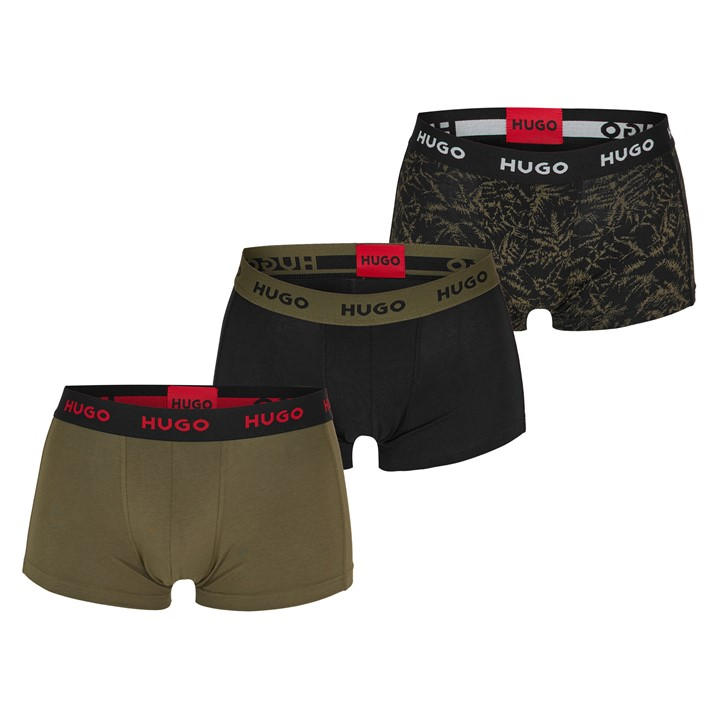 Hugo Men's  3 Pack Trunks in Size 2XL, Sports Direct
