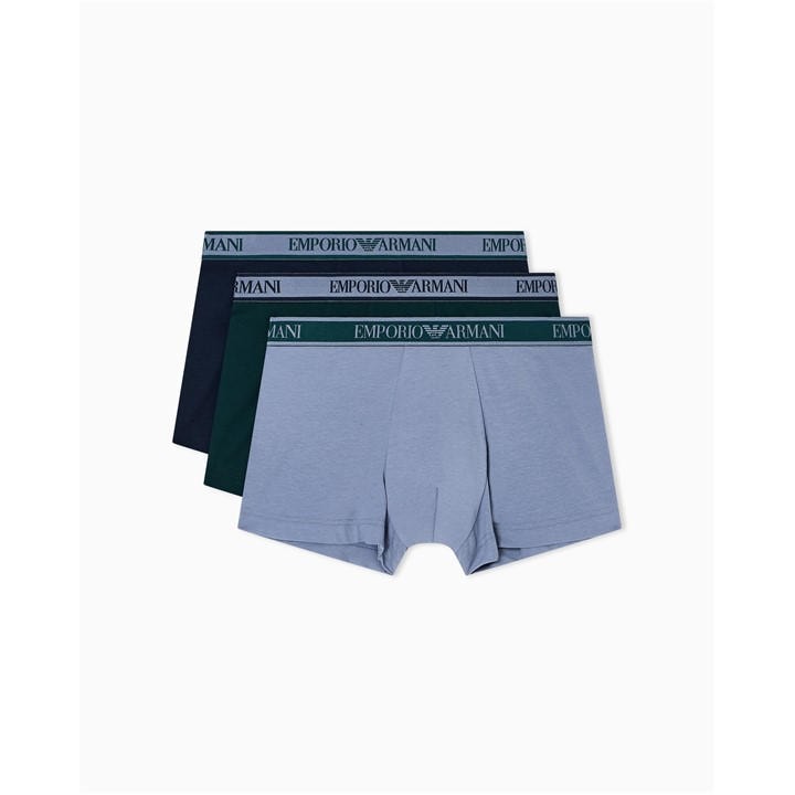 Emporio Armani Men'  Core 3 Pack Boxer Shorts in Size S, Sports Direct