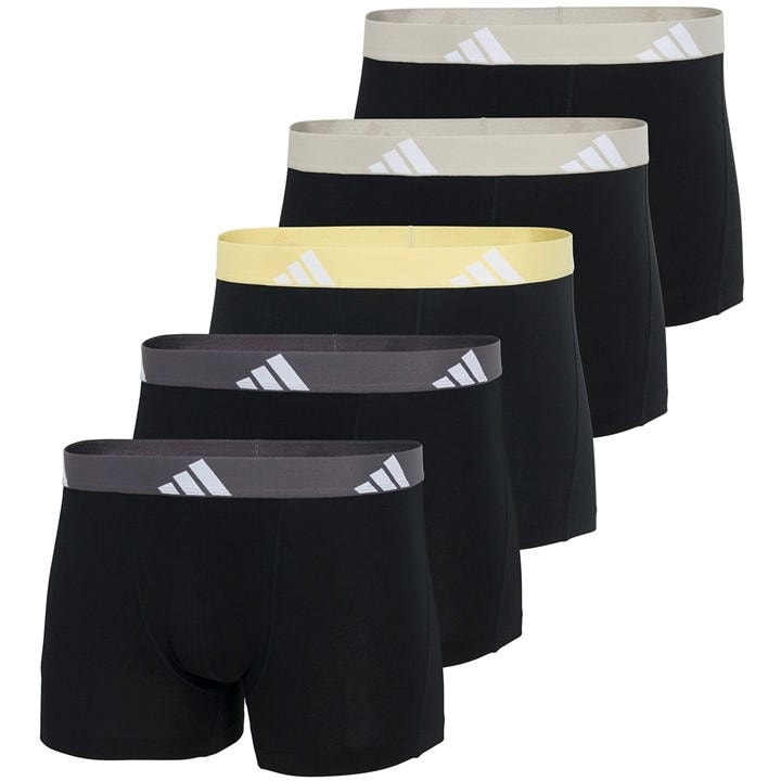 Adidas Men'  Trunk (5Pk) in Size S, Sports Direct