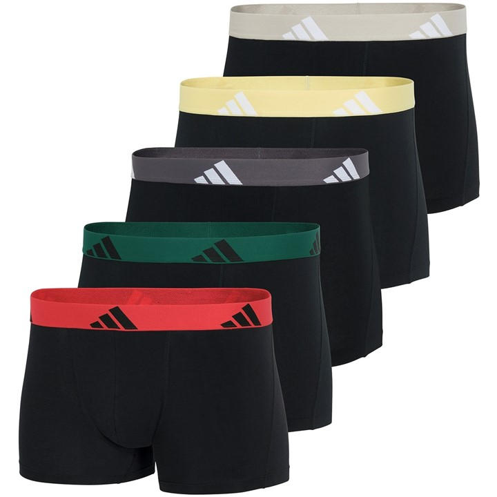 Adidas Men'  Trunk (5Pk) in Size S, Sports Direct