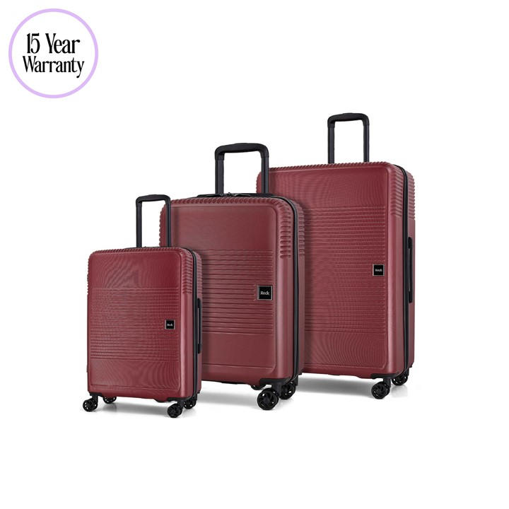 Rock Burgundy Lincoln Cabin Suitcase - Image 2