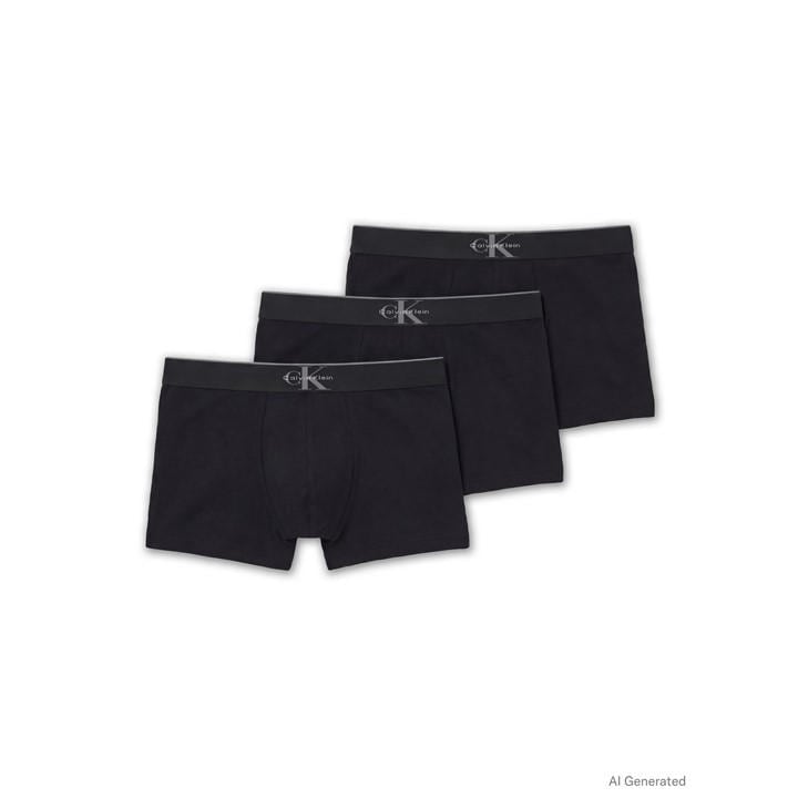 Calvin Klein Men's Black Trunks in Size M, Sports Direct