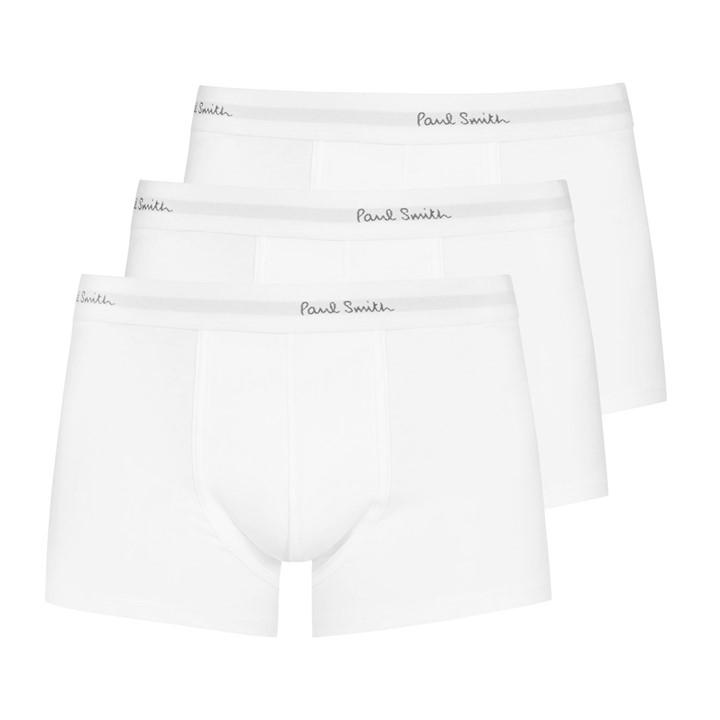 Paul Smith Men's White 3-Pack Boxer Briefs