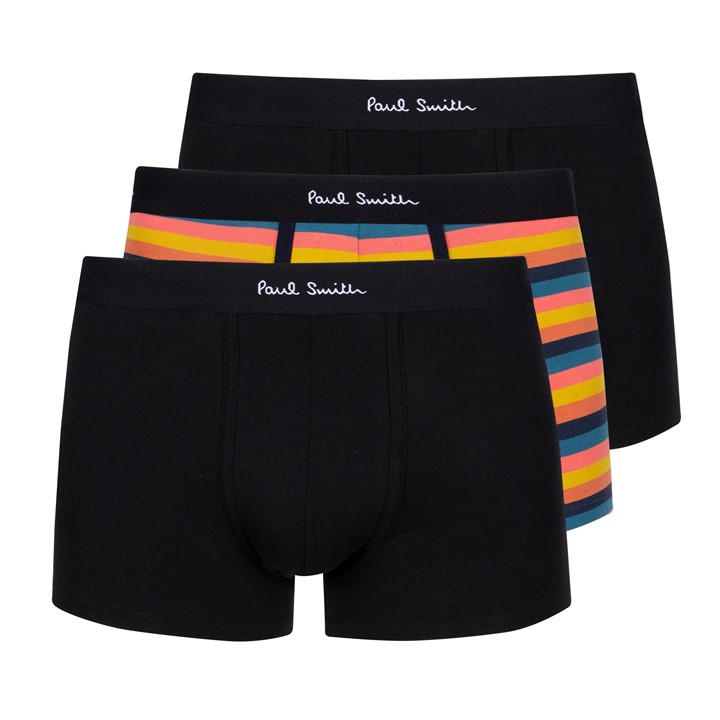 Paul Smith Men' Black 3-Pack Boxer Briefs in Size S, Sports Direct
