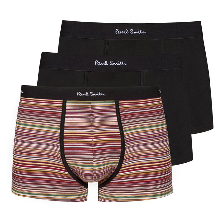 Paul Smith Men' Black 3-Pack Boxer Briefs in Size S, Sports Direct