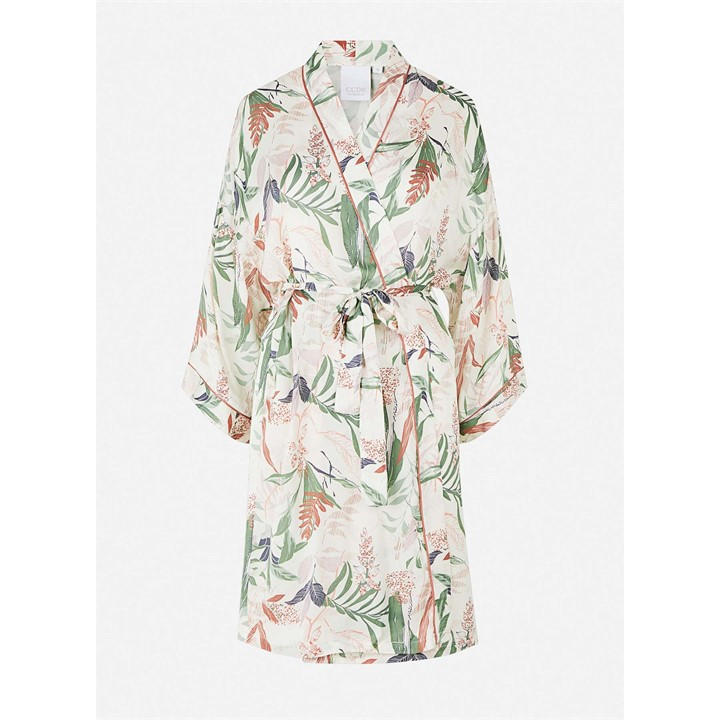 Ccdk Women's White Kimono Dressing Gown in Size 18, Sports Direct