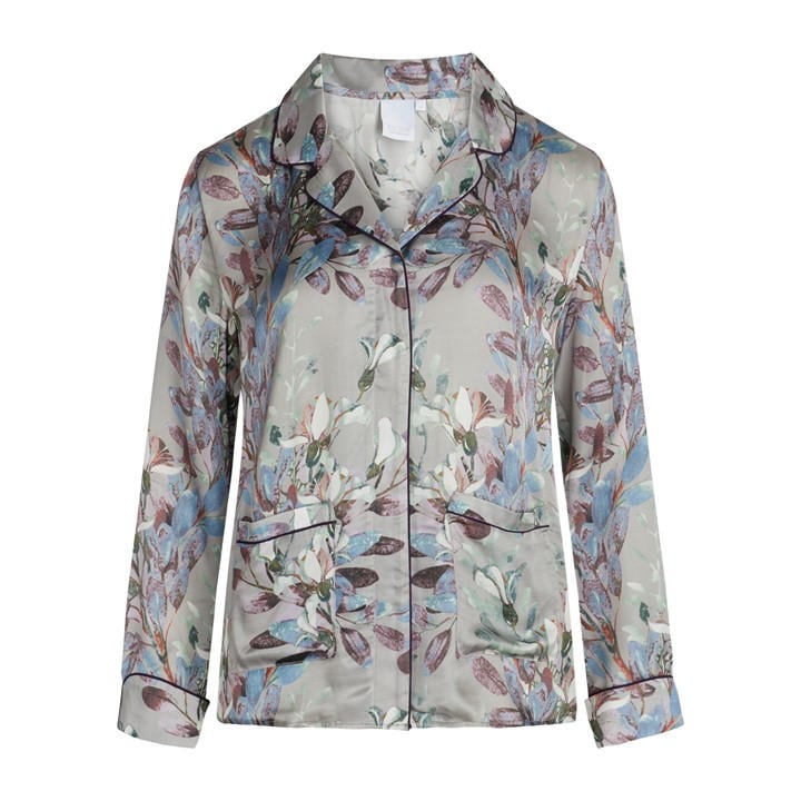 Ccdk Women's Grey Pyjama Long Sleeve Top in Size 18, Sports Direct