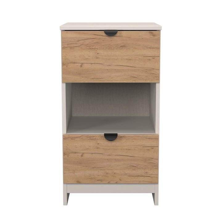 United    Solomon 2 Drawer Open Shelf Bedside Cabinet, Football by Welcome Furniture in Size S, Sports Direct