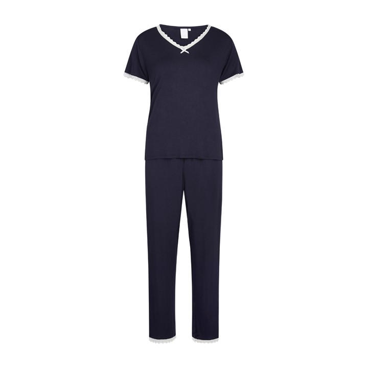 Ccdk Women's Blue Jordan Short Sleeve Pyjama Set in Size 8, Sports Direct