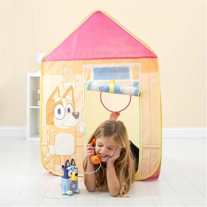 Bluey  Kids  Wendy House Pop Up Play Tent, Sports Direct